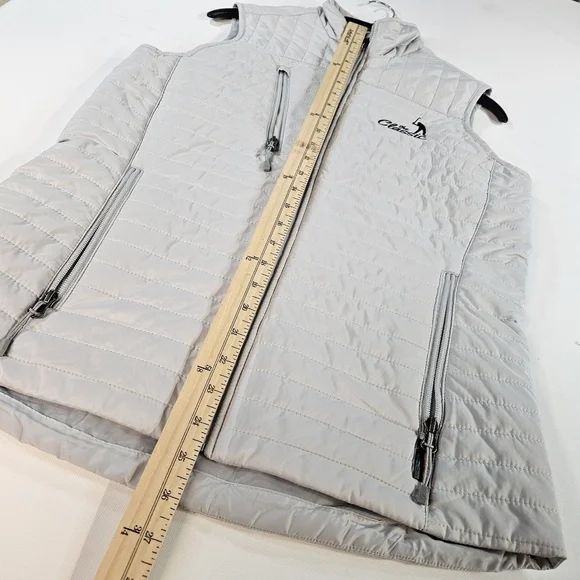 Storm Creek NWT Women's Front Runner Eco Insulated Quilted Vest Gray The Classic - Picture 4 of 10